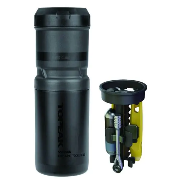 Erikoistarjous Topeak Escape Tool Pod Vesipullo Sisältyy. Työkalu - Musta