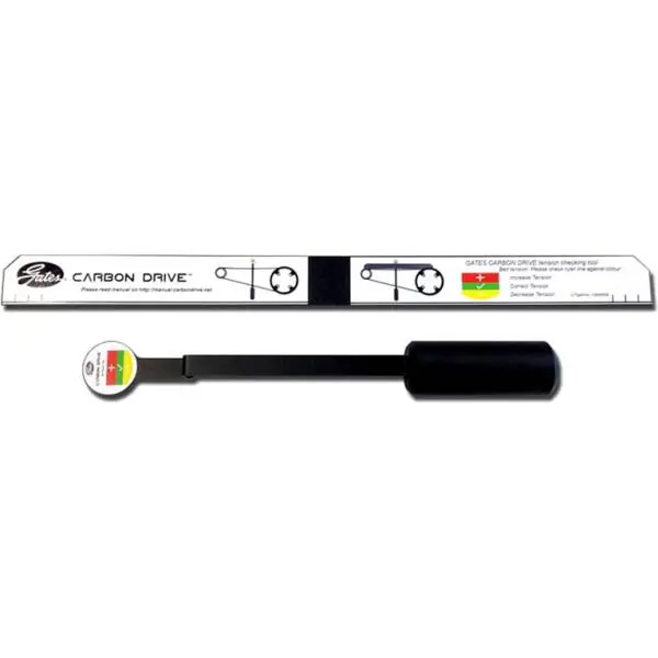 Uusi Malli Gates Eco Belt Testeri - Musta/Valkoinen