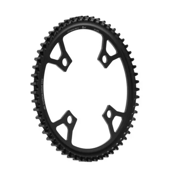 Suosittu Gates CDX Hammaspyörä 55T 4 Reikä 104mm - Musta