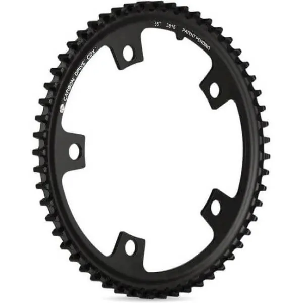 Aito Gates CDX Hammaspyörä 55T 5 Reikä 130mm - Musta