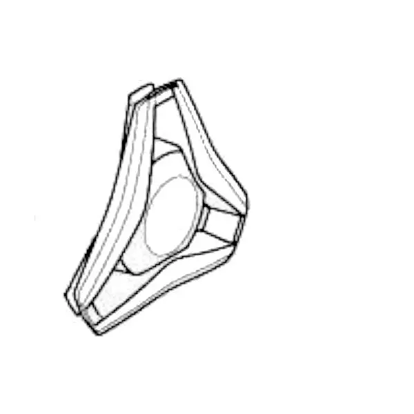 Thule 54447 60mm Hub Cap Wheel Rright - Subterra - Musta Lähetetään Heti