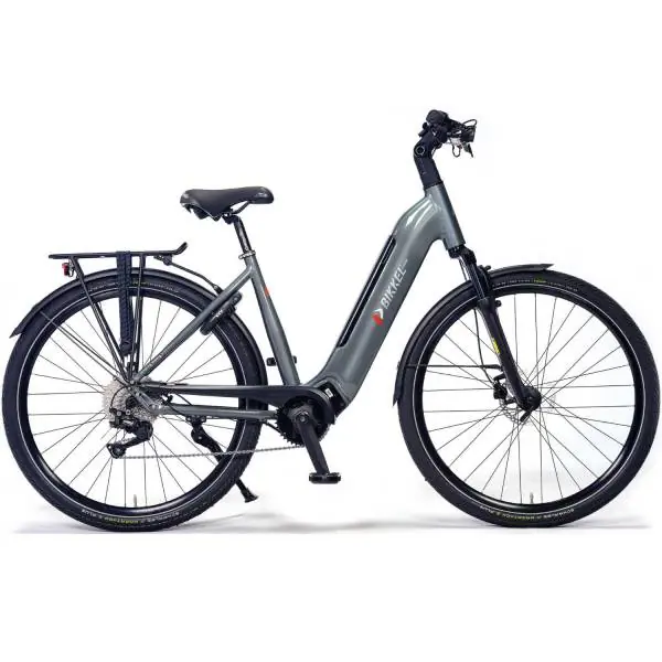 Bikkel Stenza E-Bike Naiset 49cm 10S Levy 630Wh - Harmaa Aito