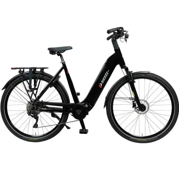 Bikkel Stenza E-Bike Naiset 49cm 10S Levy 630Wh - Musta Suoraan Valmistajalta