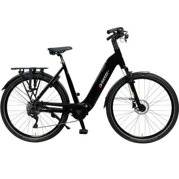 Kausialennus Bikkel Stenza E-Bike Naiset 55cm 10S Levy 630Wh - Musta