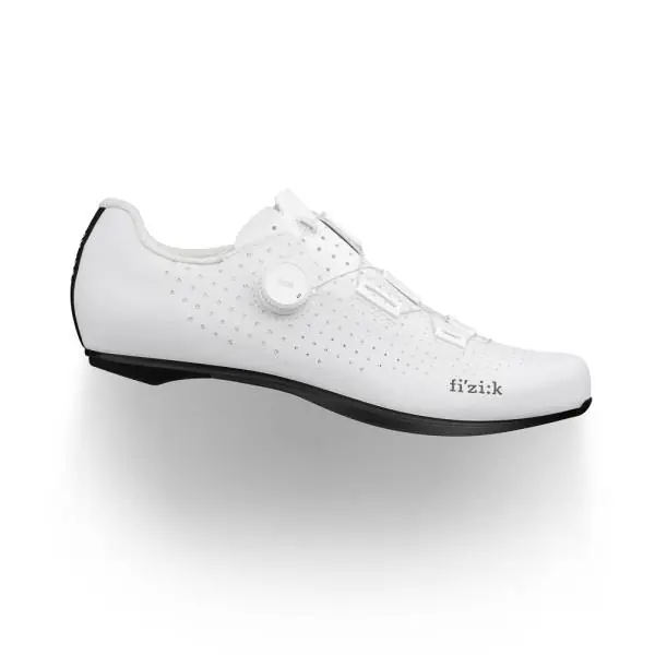 Fizik Tempo Decos Hiili Leveä Pyöräilykengät Valkoinen - 46,5 Ajankohtainen