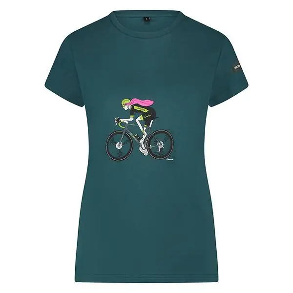 Turvallinen Maksu Shimano Sentiero T-shirt Lyhyt Laippa Naiset Valtameri - M