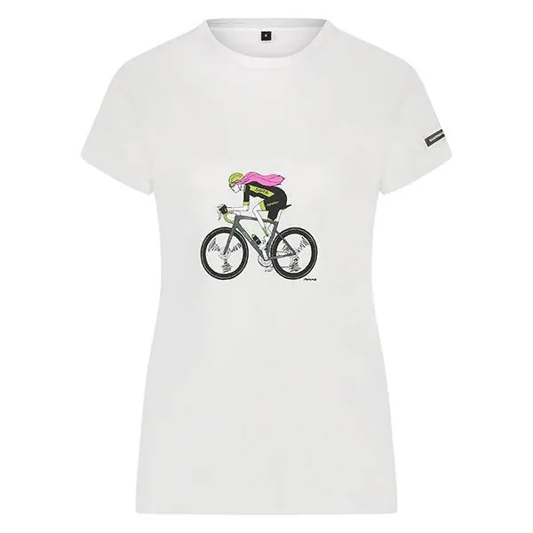Uusi Kokoelma Shimano Sentiero T-shirt Lyhyt Laippa Naiset Valkoinen - S