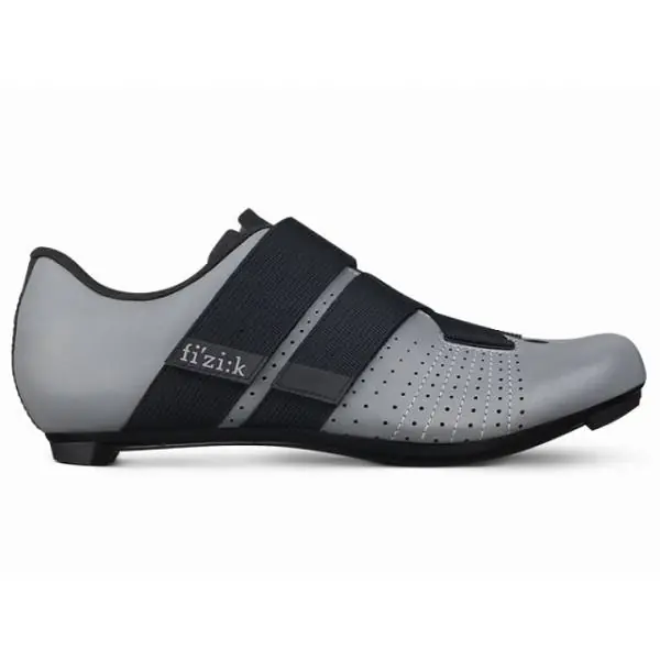 Tarjous Fizik Tempo Powerstrap R5 Reflective Kengät Harmaa - 37,5