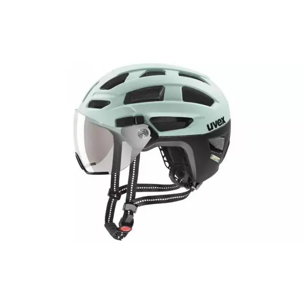 Viimeinen Mahdollisuus Uvex Finale Visor Pyöräilykypärä Jade/Matta Musta - 52-57 cm