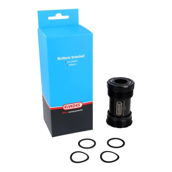 Paras Hinta Elvedes T47A Keskiö -. 24mm Shimano - Musta