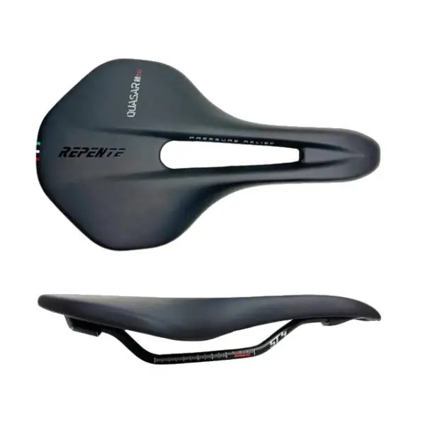 Pikatoimitus Repente Quasar S 2.0 Polkupyörän Satula Teräs - Musta