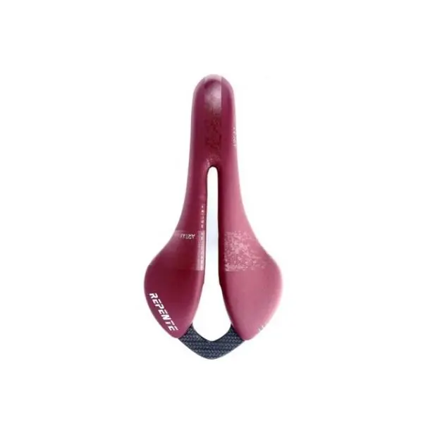 Flash-Tarjous Repente Artax GLM Polkupyörän Satula 142mm Hiili - Punainen