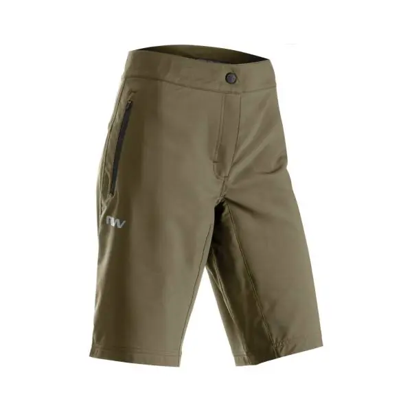 Ajankohtainen Northwave Escape 2 Baggy Shortsit Naiset Vihreä Green