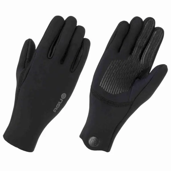 Agu Neoprene Pyöräilyhanskat Musta - XL Alennettu