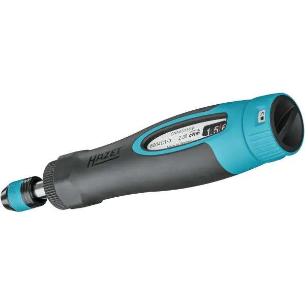 Hazet 6004CT Momenttiavain Ruuvitaltta 1/4" 0.02-0.3Nm Uutuus