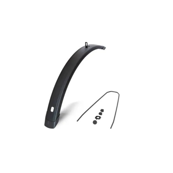 Lähetetään Heti Eurofender Tempo Square Etulokasuoja 28" 65mm - Musta