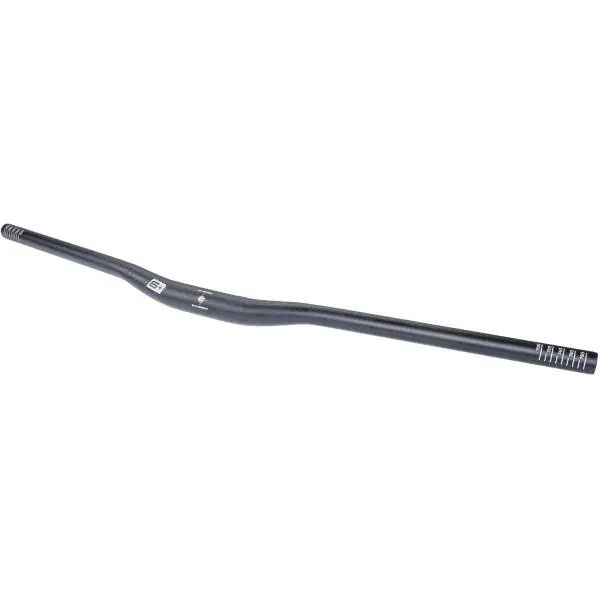 Halpa Ergotec Low Riser Tanko Ohjaustanko 80cm Ø31.8mm 15mm - Musta