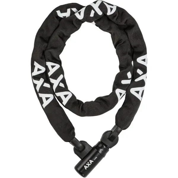 Axa Linq Ketjulukko 180cm 9.5mm - Musta Superhinta