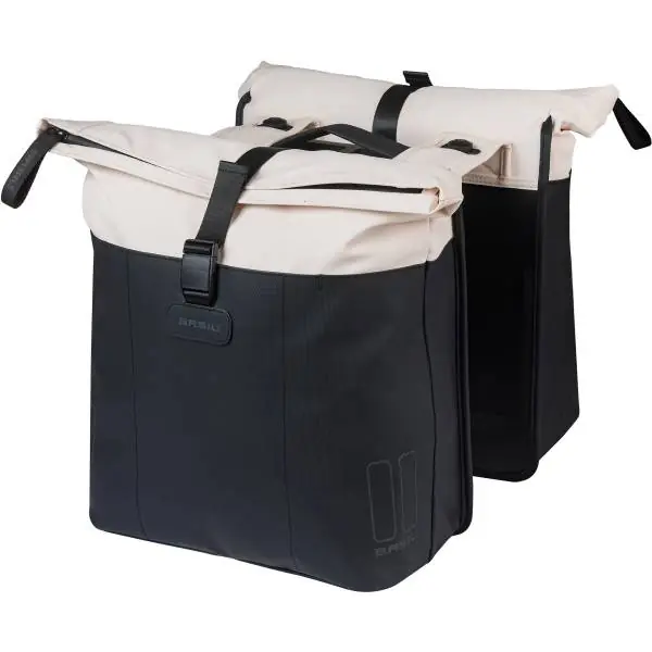 Alennus Basil Vive Kaksois Laukku MIK 28-35L - Valkoinen/Musta