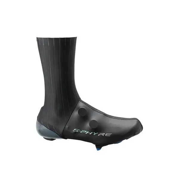 Shimano S-Phyre Flash Polkupyörä Päällyskengät Musta - 2XL 47-49 Kampanjahinta