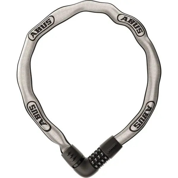 Abus Tresor 6807C/110 Ketjulukko Code 110cm - Hopea Viikonlopputarjous