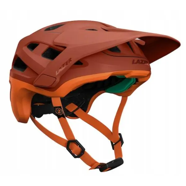 Bestseller Lazer Jackal Kineticore Pyöräilykypärä Matta Punainen/Oranssi Mat Rood/Oranje