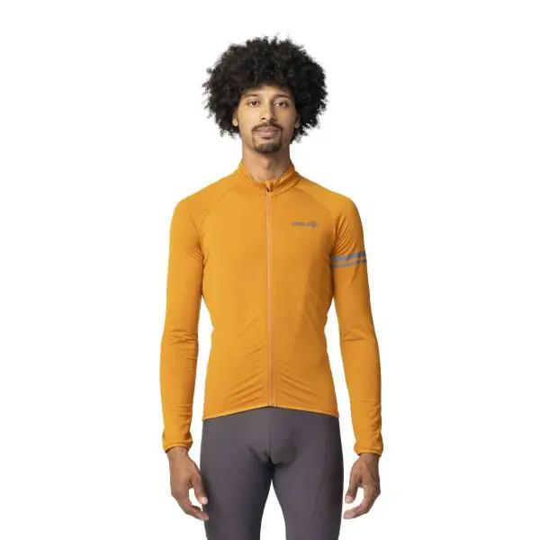 Agu Thermo Pyöräilypaita Essential Miehet Pumpkin Spice - XL Korkea Laatu