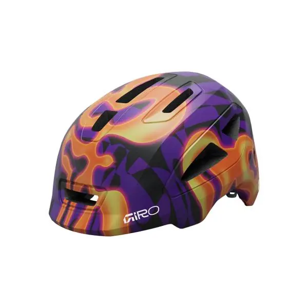 Ajankohtainen Giro Scamp II Lasten Pyöräilykypärä Matta Purppura Lava - S 49-55 cm