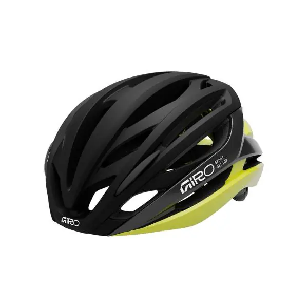 Osta Verkossa Giro Syntax Mips Pyöräilykypärä Matta Musta/Hi Viz - S 51-55 cm