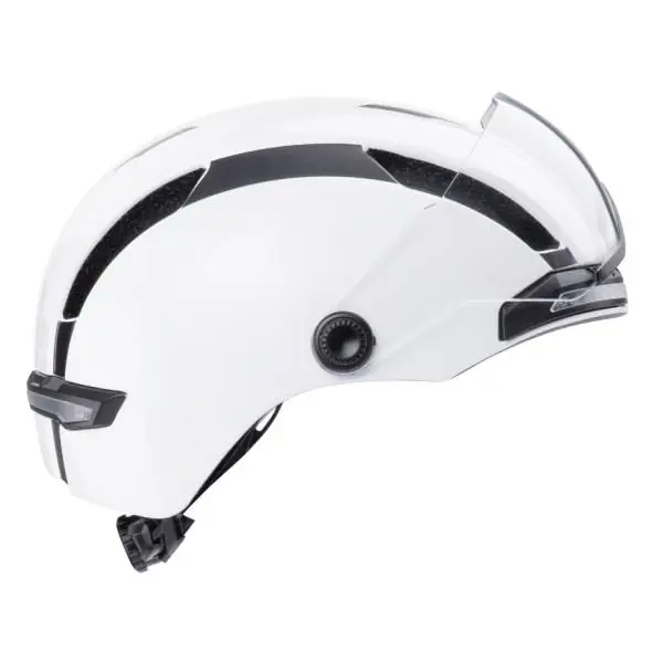 Contec Como Pyöräilykypärä Polar Valkoinen/Musta Sametti - M/L 58-61 cm Vain Rajoitetun Ajan