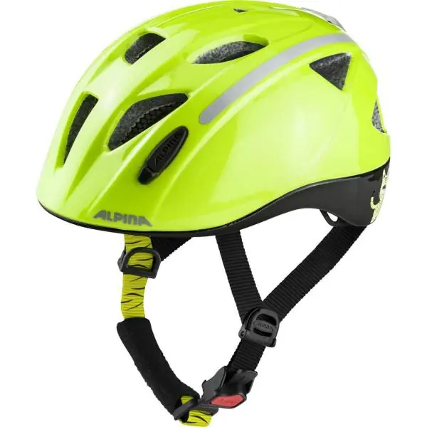 Alpina Ximo Flash Pyöräilykypärä Kids Be Visible - 45-49 cm Sertifioitu