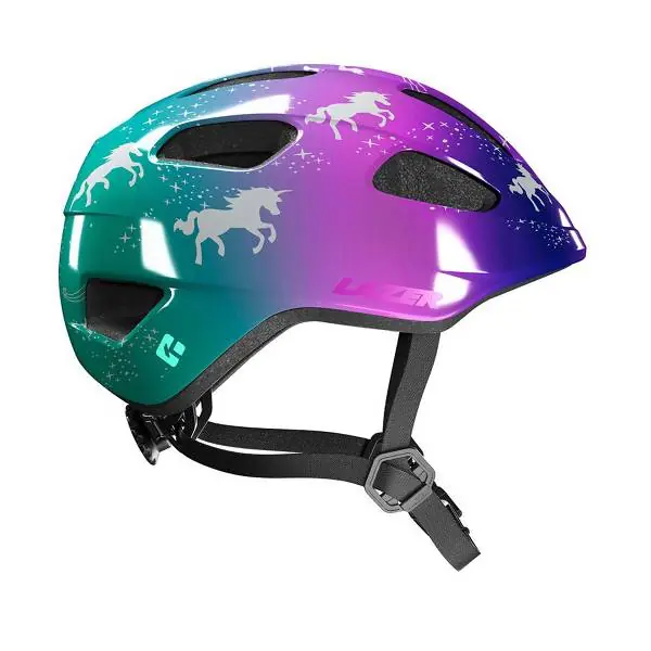 Korkea Laatu Lazer Nutz 2.0 KinetiCore Lasten Pyöräilykypärä Sparkle- 50-56 cm