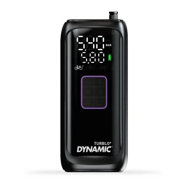 Tehdashinta Dynamic Turblo+ Sähkö Polkupyörän Pumppu 8 Tanko - Musta