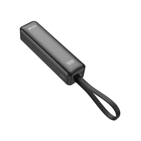 Rixus RXPB01B Powerbank 5.00mAh USB-C - Musta Alennettu Hinta