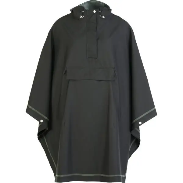 Weathergoods Sweden Imbris Poncho Musta - M Uusi Kokoelma