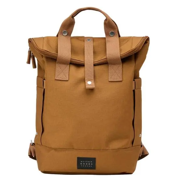 Weathergoods Sweden City Bikepack Polkupyörä Selkäreppu - Toffee Korkea Laatu