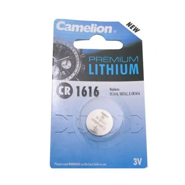 Camelion CR 1616 Painike Kenno Paristo 3S Litium - Hopea Halpa