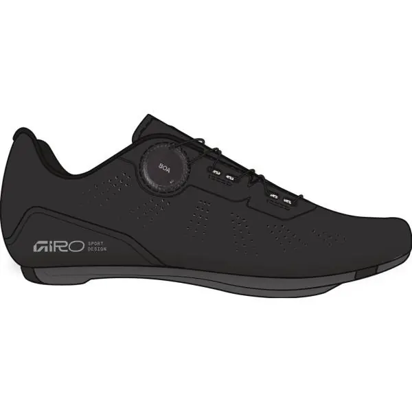 Halpa Hinta Giro Cadet II Pyöräilykengät Musta - 38