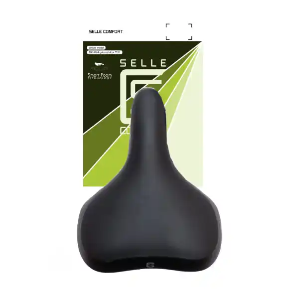 Viimeinen Mahdollisuus Selle Comfort Pure Polkupyörän Satula - Musta