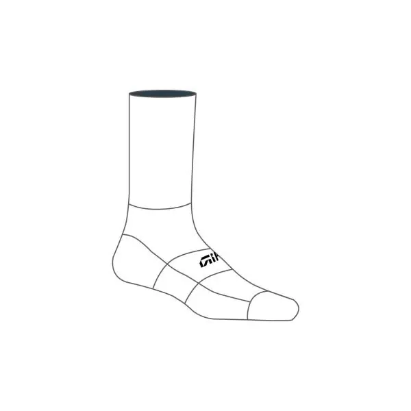 Giro Comp Racer High Rise Pyöräilysukat Valkoinen - M 40-42 Päivän Tarjous