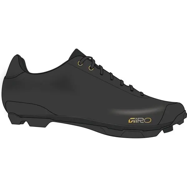 Aito Giro Empire XC Pyöräilykengät Musta/Kulta - 45,5