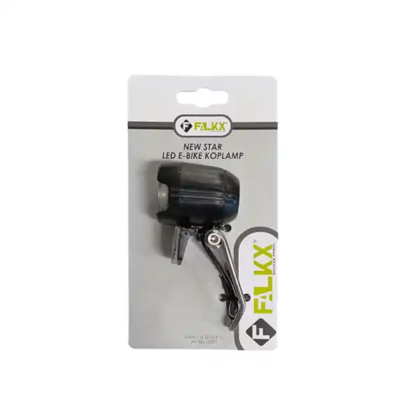 Alennettu Hinta Falkx New Star Ajovalo E-Bike 30 Lux 6-48V - Musta
