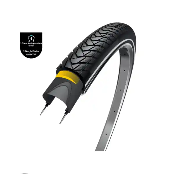 Wolff Traveller Rengas 28x1.40" - Musta Osta Verkossa