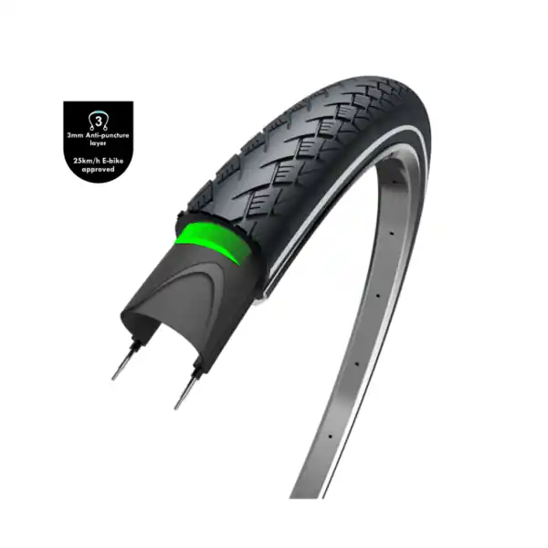 Wolff Metro Elite Rengas 28x1.40" - Musta Rajoitettu Tarjous