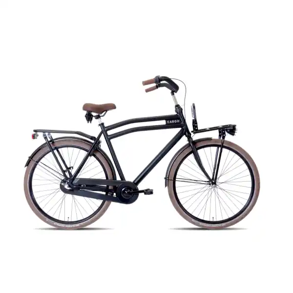 Avalon Cargo Miestenpyörä 28" 59cm 3S Jarrunapa - Musta Matta Edullinen Hinta