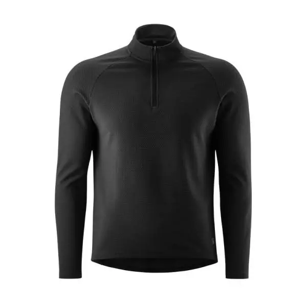 Uusi Kokoelma Gonso Essential Therm Pyöräilypaita Ls Miehet Musta - M