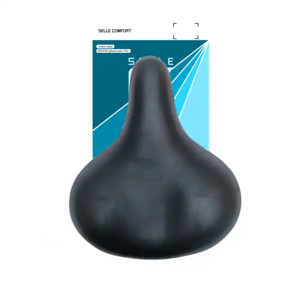 Selle Comfort Retro Satula - Musta Tarjoushinta