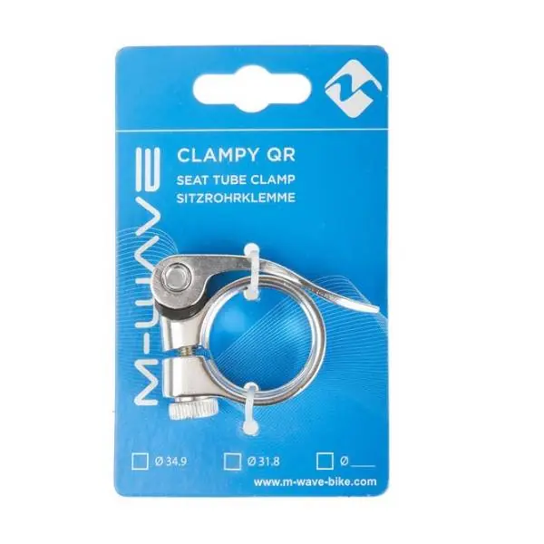 Tukkuhinta M-Wave Clampy QR Istuimen Kiinnike Ø31.8mm Sisältyy. Pistotyökalun Pikairrotus