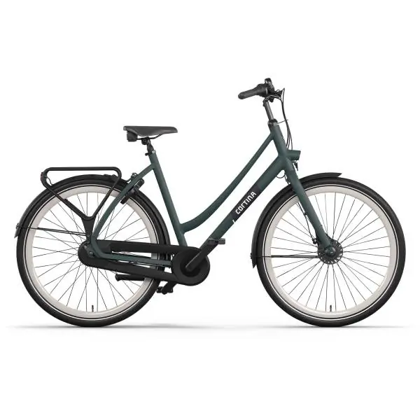 Cortina Tide Naistenpyörä 28" 53cm 3S RB - Juniper Vihreä Suosittu