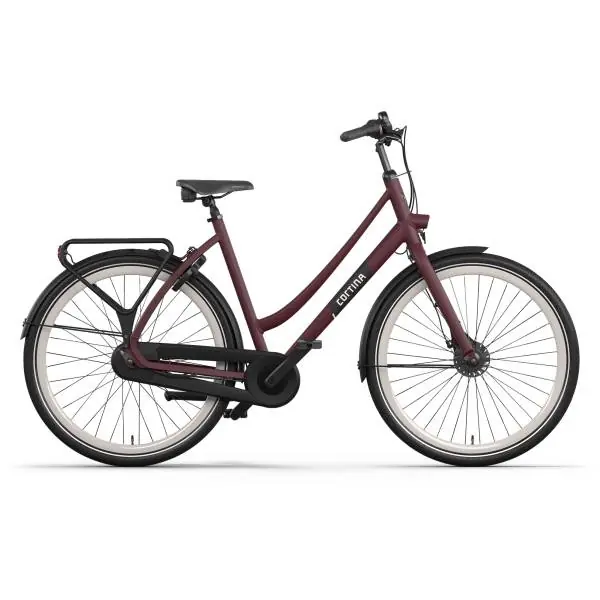 Älä Missaa Cortina Tide Naistenpyörä 28" 57cm 7S RB - Burgundy Punainen
